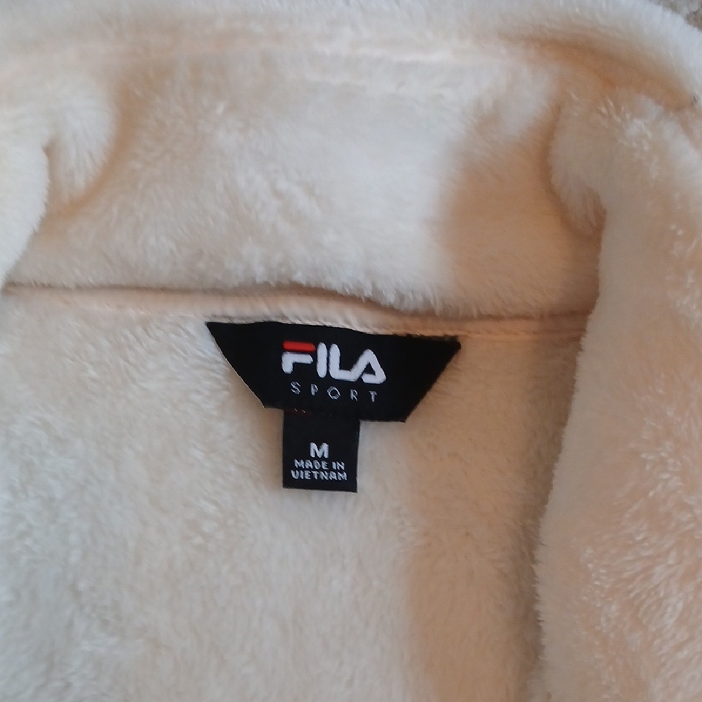 FILA Women's Cream Puffer Vest - Picture 2 of 6